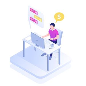 a user receives personalize messages from a helpful ai